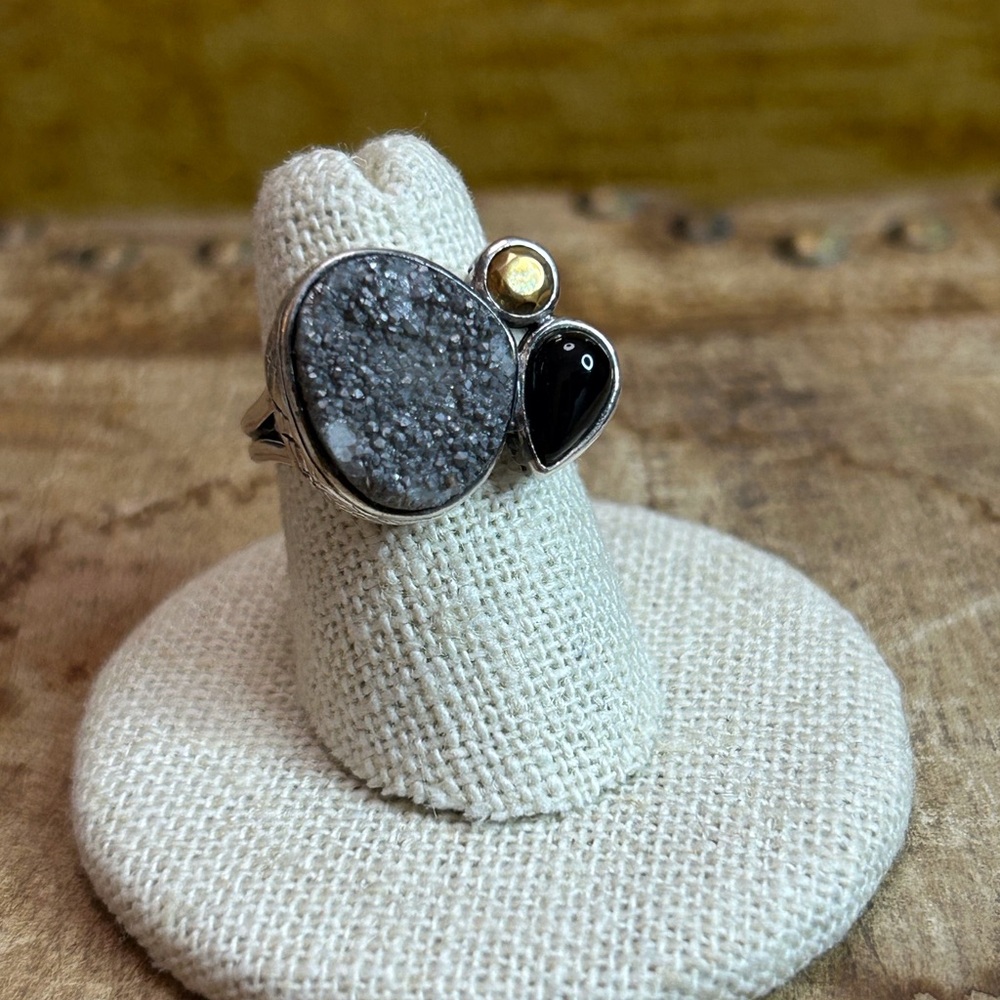 Silpada Crystal Cave Ring R3132